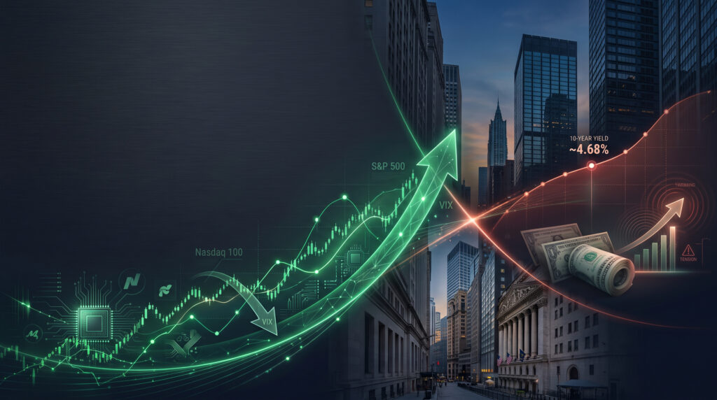 Wall Street sube de la mano de la tecnología, pero el mercado de tasas todavía no confirma la fiesta