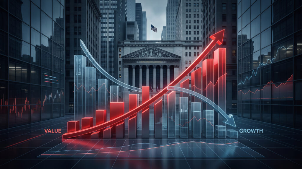 Por qué las acciones “value” le están ganando a las “growth” en este mercado
