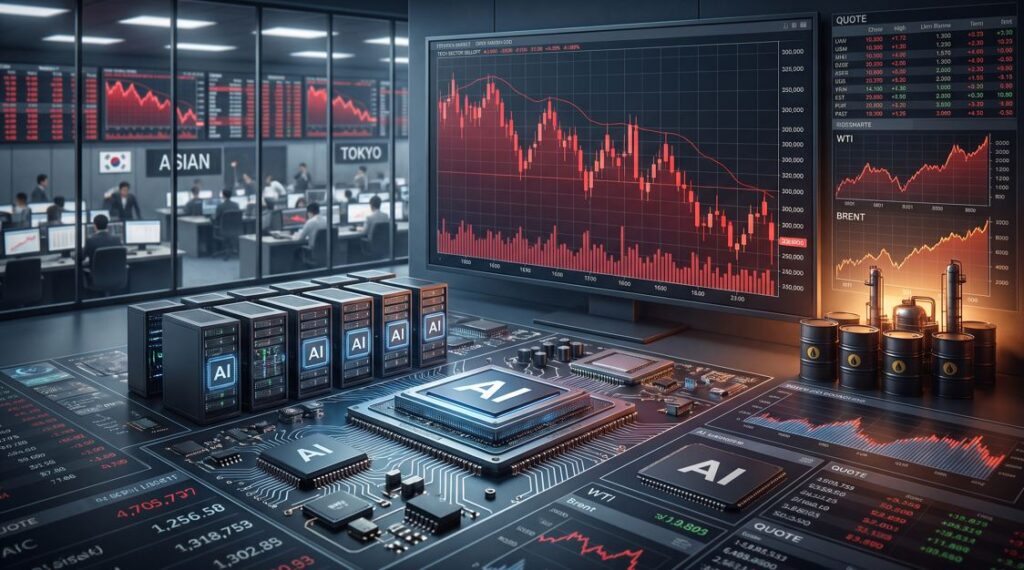Mercados hoy la inteligencia artificial cambia el eje de la corrección y el KOSPI cae 5,8