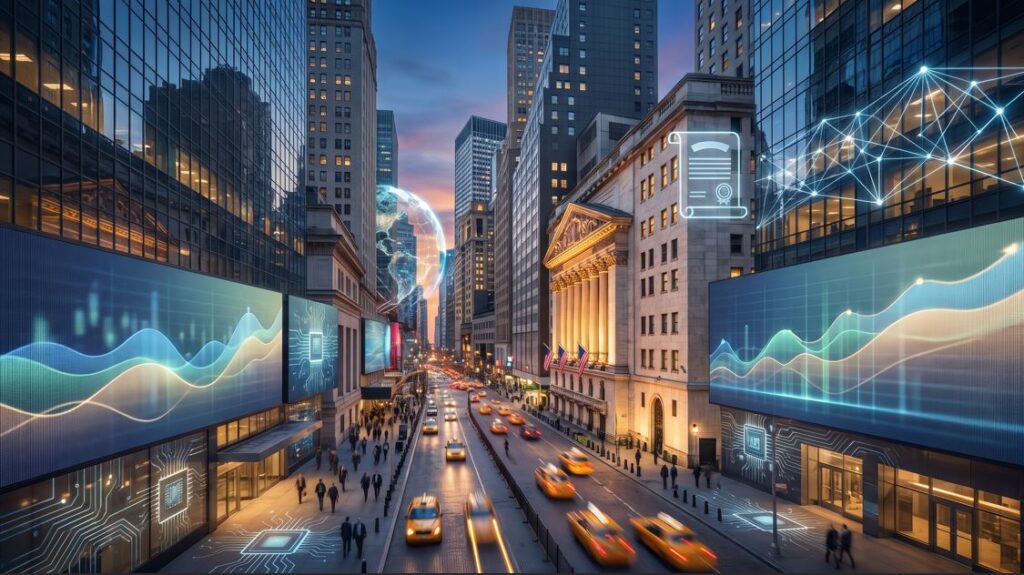 Mercados hoy: Wall Street acelera con tecnología, pero las tasas largas vuelven a poner a prueba el rally